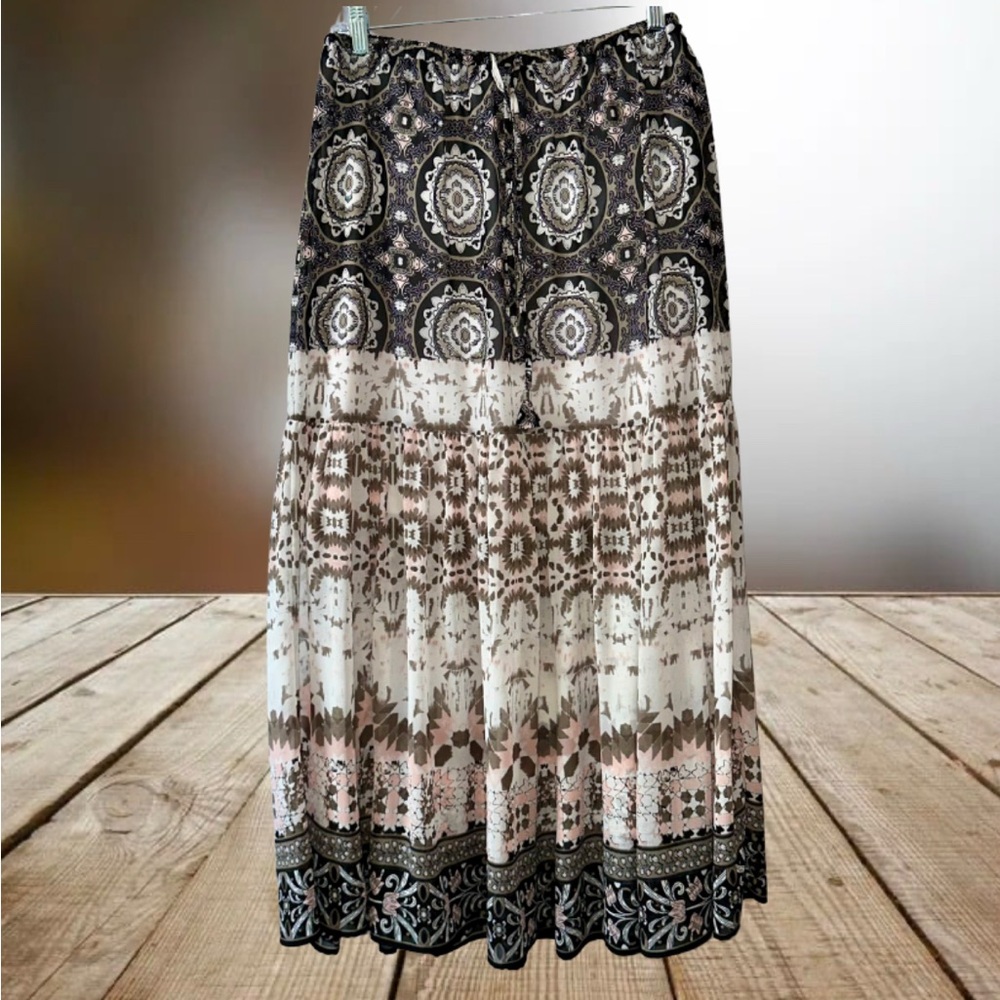 Tribal Maxi Skirt